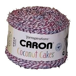 Caron Coconut Cakes Yarn, Jam - 1 Skein